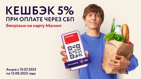 Как возвращается кэшбэк при оплате через СБП в Оджи