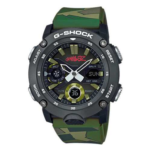 Японские наручные часы Casio G-SHOCK GA-2000GZ-3AER с хронографом в Оджи