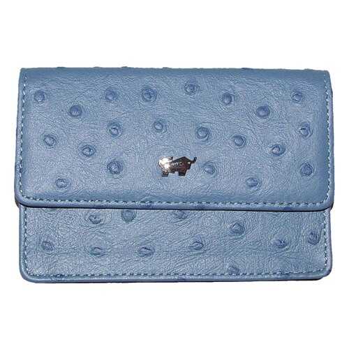 Визитница Braun Buffel BB 40405-125-040 OSTRICH голубая в Оджи
