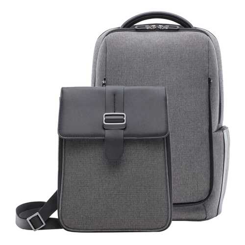 Рюкзак Xiaomi Mi Fashion Commuter Backpack 2 в 1 серый в Оджи