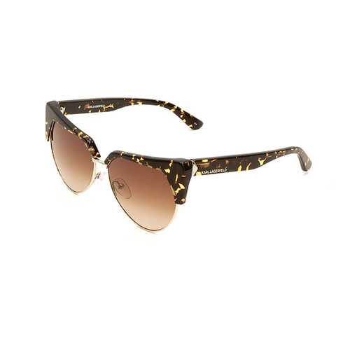 Солнцезащитные очки женские Karl Lagerfeld KL 276S коричневые в Оджи
