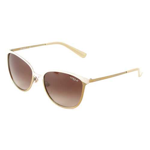Солнцезащитные очки женские VOGUE 0VO4002S996S1355 коричневые в Оджи