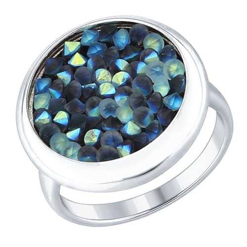 Кольцо женское SOKOLOV из серебра с кристаллами Swarovski 94012430 р.16.5 в Оджи