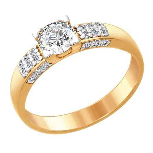 Кольцо женское SOKOLOV из серебра со Swarovski Zirconia 89010089 р.16.5 в Оджи