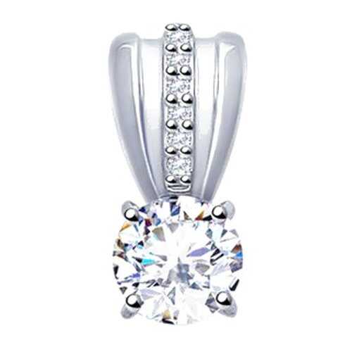 Подвеска SOKOLOV из серебра со Swarovski Zirconia 89030035 в Оджи