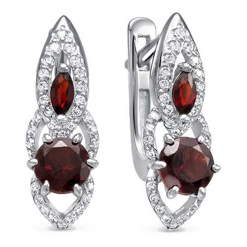 Серьги АЛЬКОР SILVER 02-0268 в Оджи