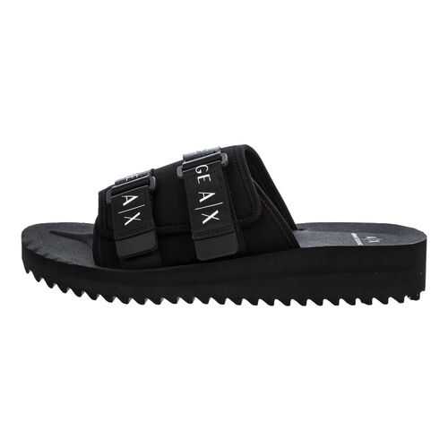 Шлепанцы мужские Armani Exchange XUP003 XV224 черные 44 IT в Оджи