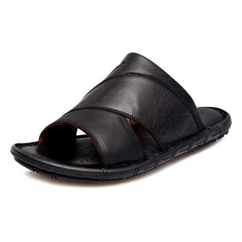 Шлепанцы мужские Pierre Cardin 03106110 черные 43 RU в Оджи