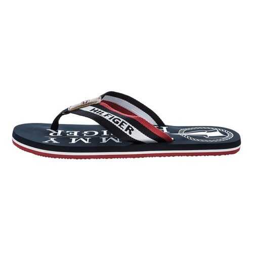 Шлепанцы мужские Tommy Hilfiger FM0FM02693 синие 43 US в Оджи