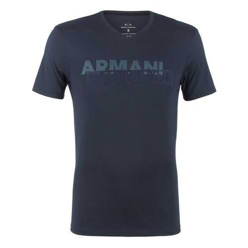 Футболка мужская Armani Exchange 3HZTBF ZJA5Z синяя L в Оджи