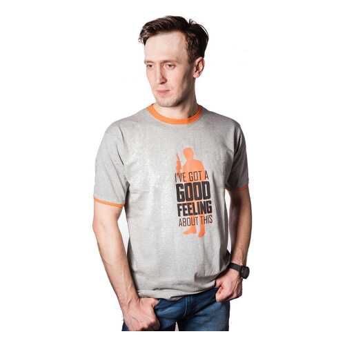 Футболка мужская Good Loot Good Feeling серая M в Оджи
