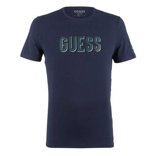 Футболка мужская Guess M0YI9A-J1300 синяя M в Оджи