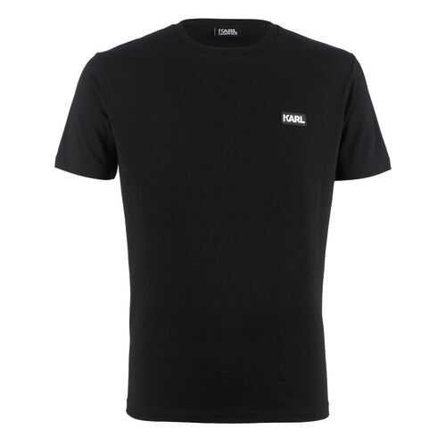 Футболка мужская Karl Lagerfeld 755027501221 черная XXXL в Оджи