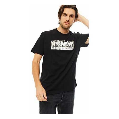 Футболка мужская Tommy Jeans DM0DM08671 BDS черная M в Оджи
