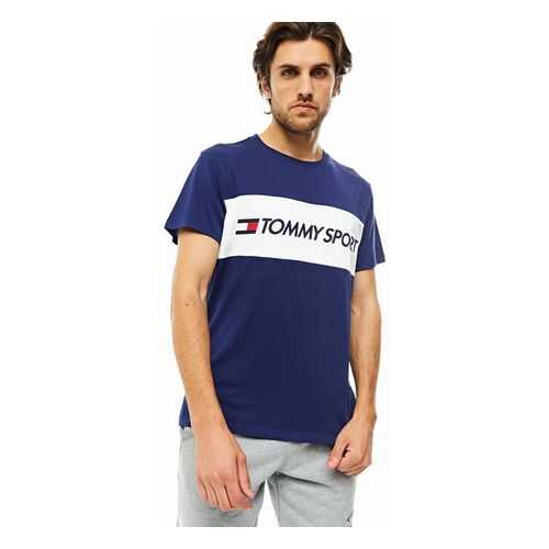 Футболка мужская Tommy Sport S20S200375 синяя S в Оджи
