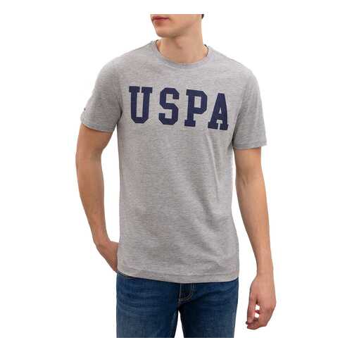 Футболка мужская U.S. POLO Assn. G081SZ0110GEARTIY020 серая XS в Оджи