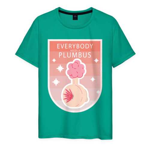Футболка мужская ВсеМайки 1856971 зеленая XXXL в Оджи
