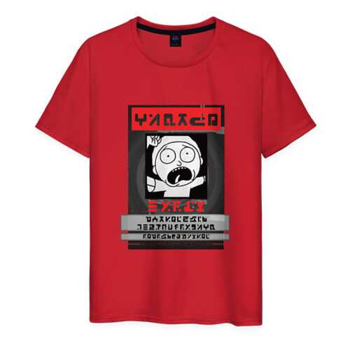 Футболка мужская ВсеМайки 1858365 красная XL в Оджи