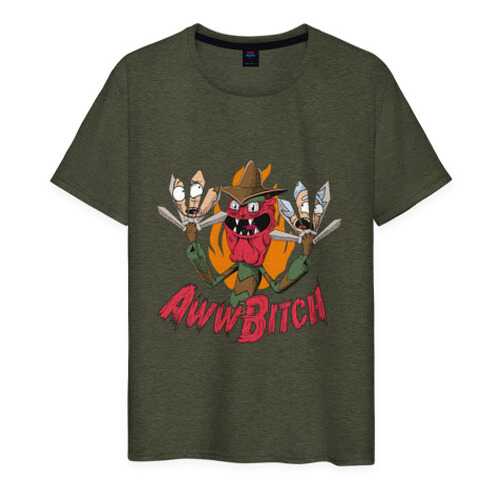 Футболка мужская ВсеМайки 1953925 хаки XXXL в Оджи