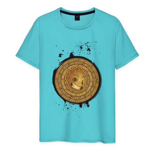 Футболка мужская ВсеМайки 2166507 бирюзовая XS в Оджи
