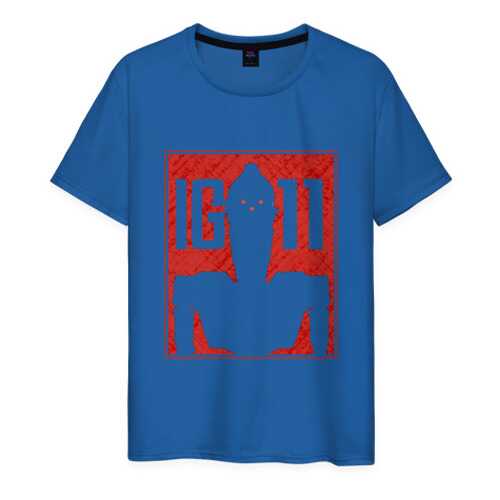 Футболка мужская ВсеМайки 2177797 синяя XXXL в Оджи