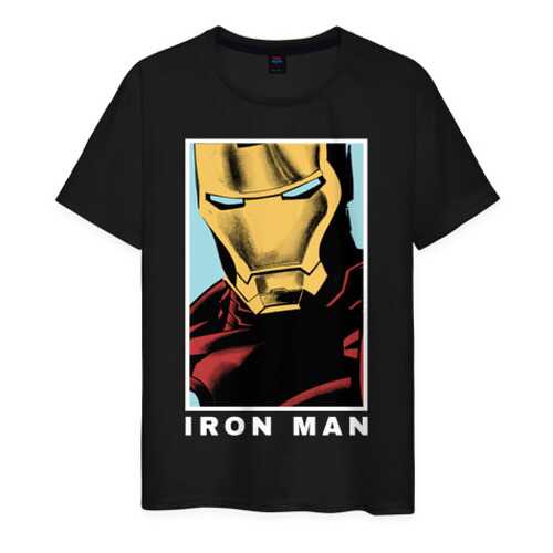 Футболка мужская ВсеМайки IRON MAN poster черная 4XL в Оджи