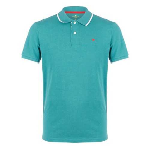 Футболка-поло мужская TOM TAILOR 1018145-22190 зеленая M в Оджи