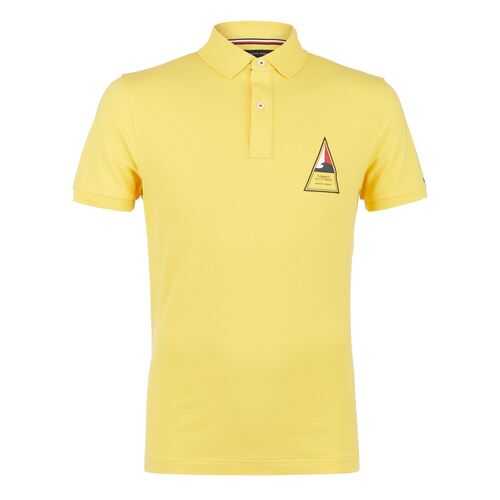 Футболка-поло мужская Tommy Hilfiger MW0MW13542 желтая S в Оджи