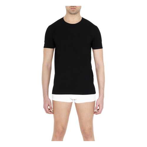 Футболка мужская Pompea T-SHIRT V COTTON черная L в Оджи