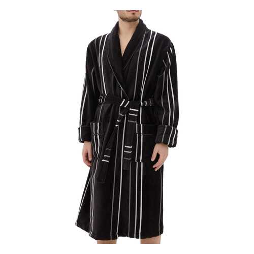 Халат махровый Мужской Luisa Moretti 6072 black черный XL в Оджи