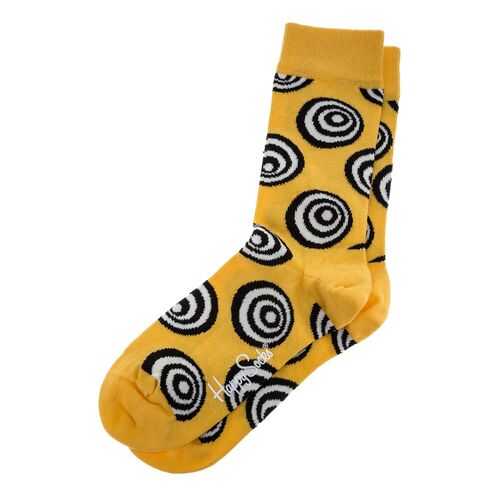 Носки мужские Happy Socks CRD01 желтые 36-40 EU в Оджи