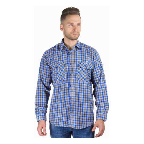 Рубашка мужская Dairos GD81100370 синяя 3XL в Оджи