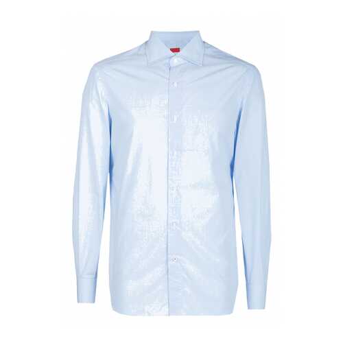 Рубашка мужская ISAIA 88167 голубая 42 IT в Оджи