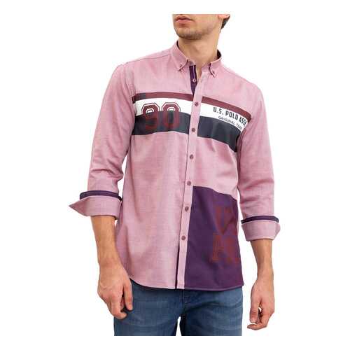 Рубашка мужская U.S. POLO ASSN. G081SZ0040TURPAZ красная XL в Оджи