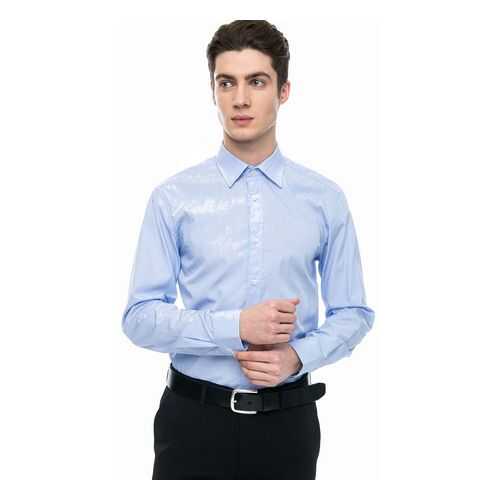 Рубашка мужская United Colors of Benetton 5APT5QE08_980 синяя S в Оджи
