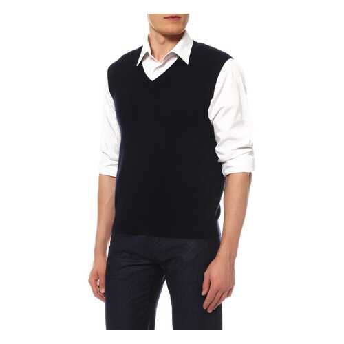 Жилет мужской Mir cashmere 3-16-003WE синий L в Оджи