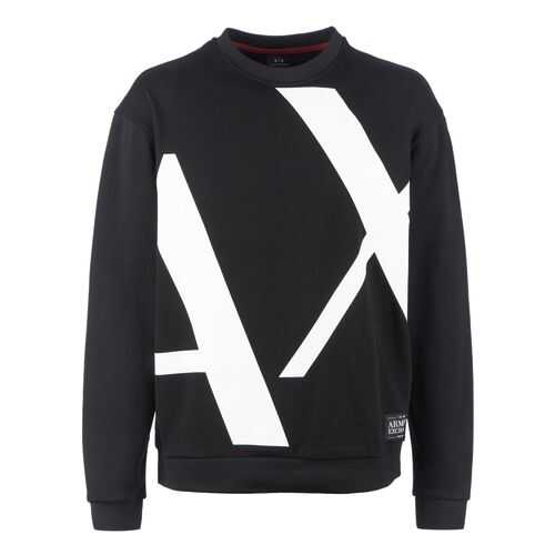 Свитшот мужской Armani Exchange 3HZMFD ZJ1NZ черный XL в Оджи