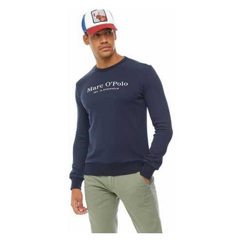 Свитшот мужской Marc O’Polo 414154096/896 синий XL в Оджи