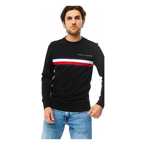 Свитшот мужской Tommy Hilfiger MW0MW14758 черный XXL в Оджи