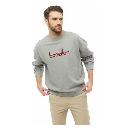 Свитшот мужской United Colors of Benetton 3DCGJ16D0_901 серый XL в Оджи