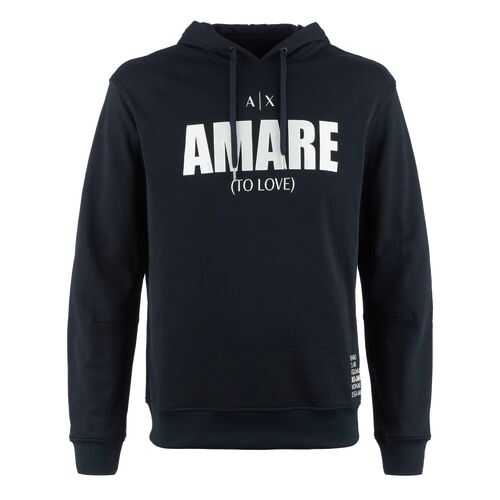 Толстовка мужская Armani Exchange 3HZMGP ZJ5CZ синяя XL в Оджи