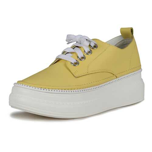 Кеды женские Alessio Nesca K0611LC-1C желтые 40 RU в Оджи