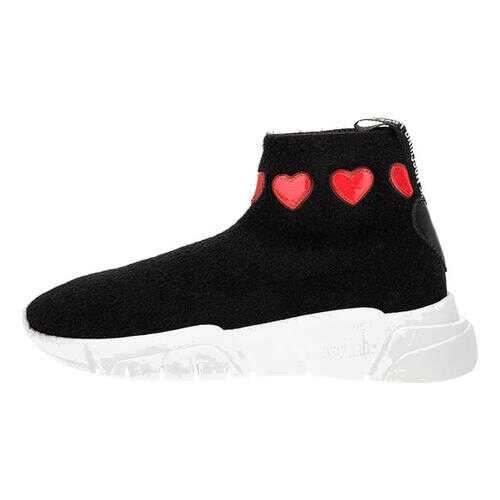 Кроссовки женские Love Moschino JA15323G18IY0000 черные 36 RU в Оджи