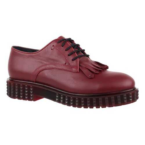 Полуботинки женские Shoes Market 165-854-17 красные 38 RU в Оджи