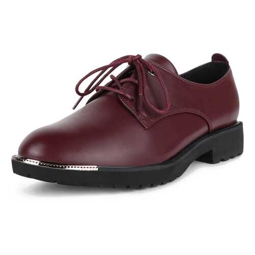 Полуботинки женские T.Taccardi K0585LC-1A бордовые 37 RU в Оджи