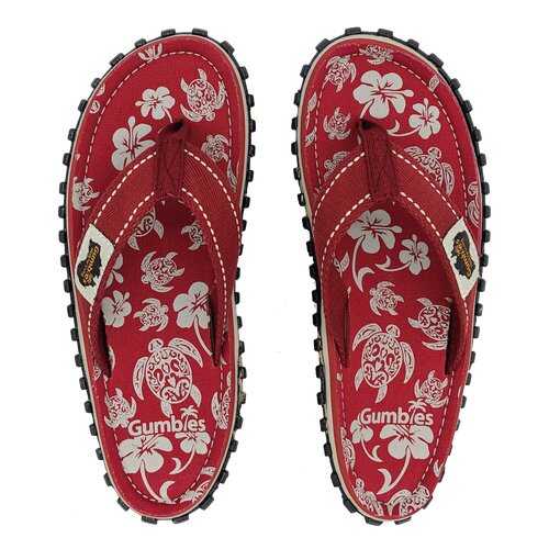 Шлепанцы женские Gumbies Islander Canvas Pacific Red 2020 (40) в Оджи