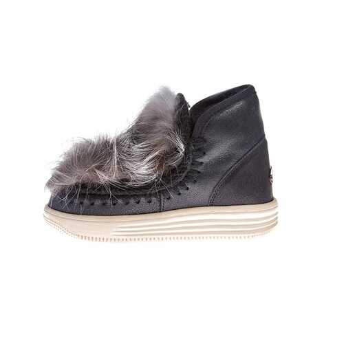 Угги Shepherd's Life Godiva Fox Cbkg черная кожа в Оджи