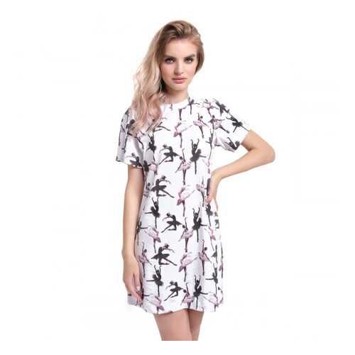 Ночная сорочка женская MARENGO TEXTILE Балерины белая XS в Оджи