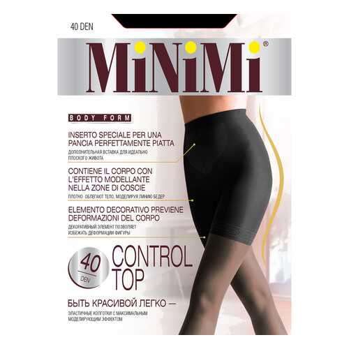 Колготки MiNiMi CONTROL TOP 40, nero, 4/L в Оджи