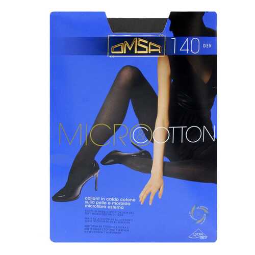 Колготки Omsa MICRO & COTTON / Grigio Grafite (Мокрый асфальт) / 2 (S) в Оджи
